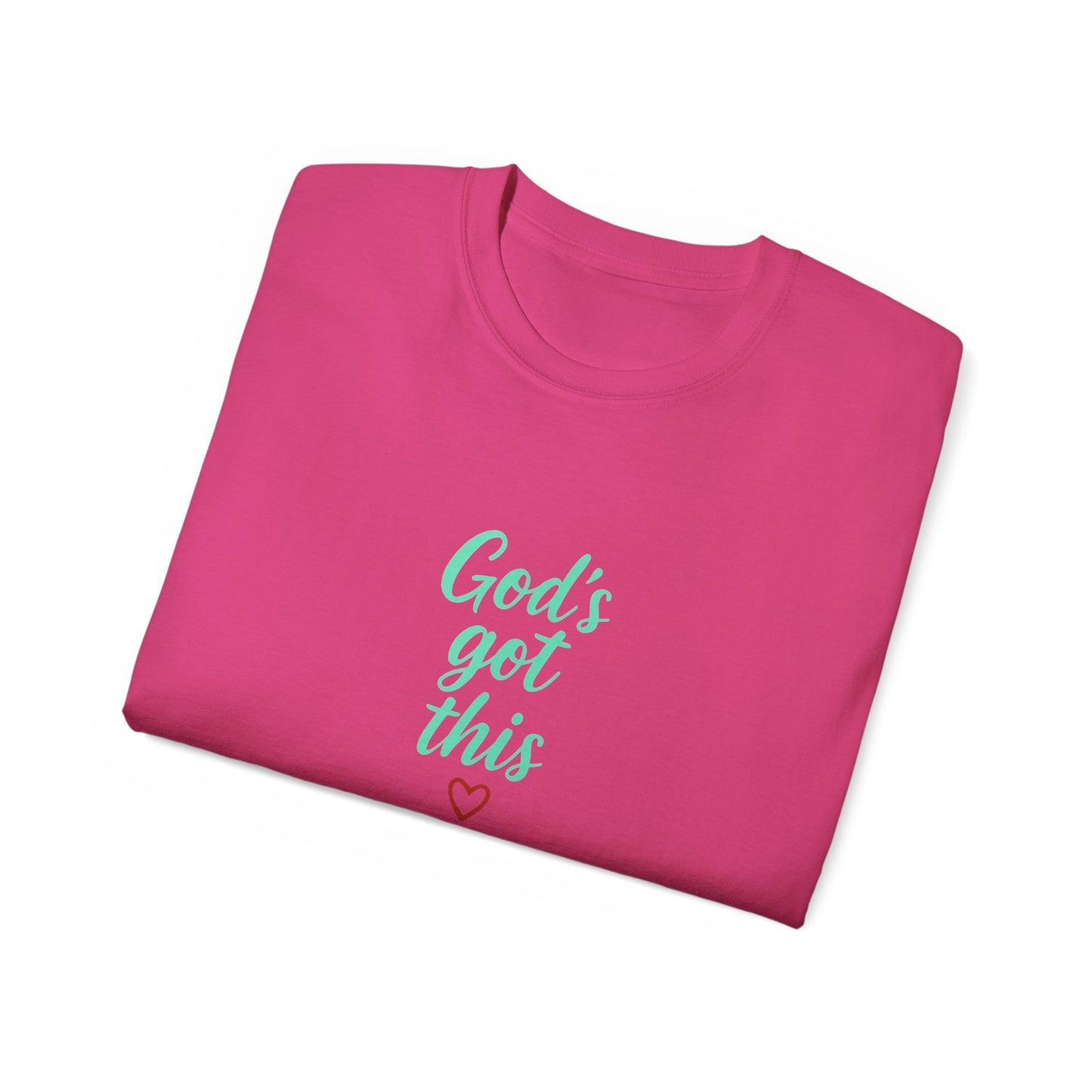 God's Got This Inspirational Tee, Motivational T-Shirt, Faith-Based Apparel, Everyday Casual Wear, Gift for Encouragement