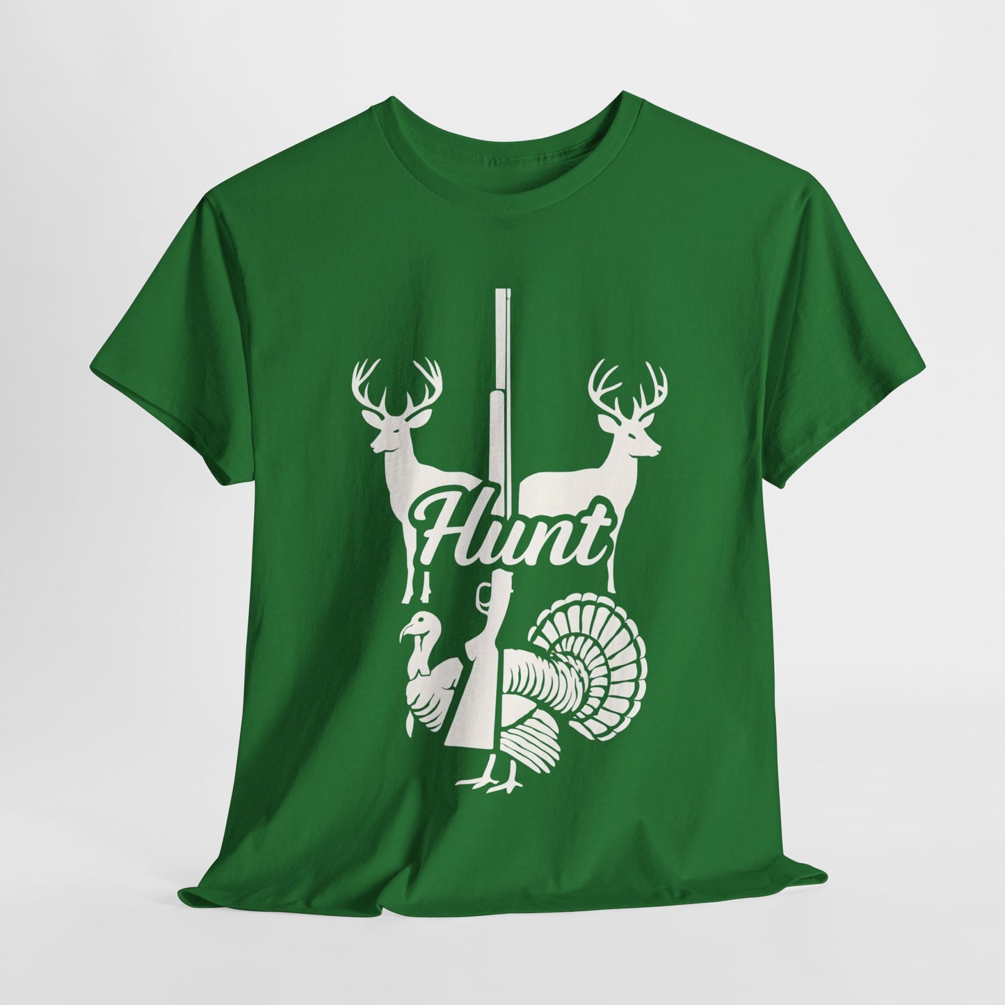 Unisex Heavy Cotton Tee - Hunt Design, Perfect for Outdoors Lovers, Hunting Season, Casual Wear, Gift for Hunters