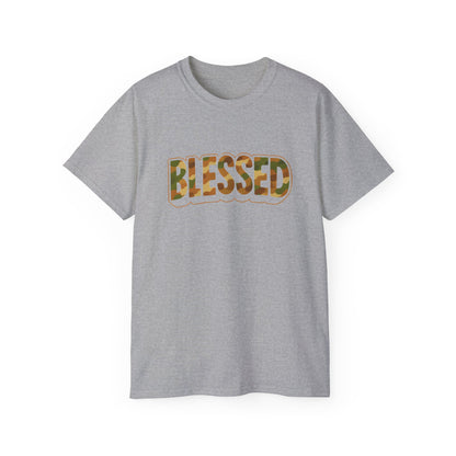 Blessed Unisex Ultra Cotton Tee - Casual T-Shirt for Faith, Inspirational Gift, Daily Wear, Christian Apparel, Spiritual Motivation