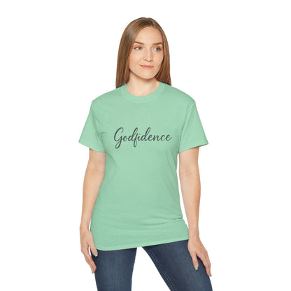 Godfidence Unisex Ultra Cotton Tee - Inspirational T-Shirt, Motivational Gift, Faith Apparel, Spiritual Wear, Casual Top
