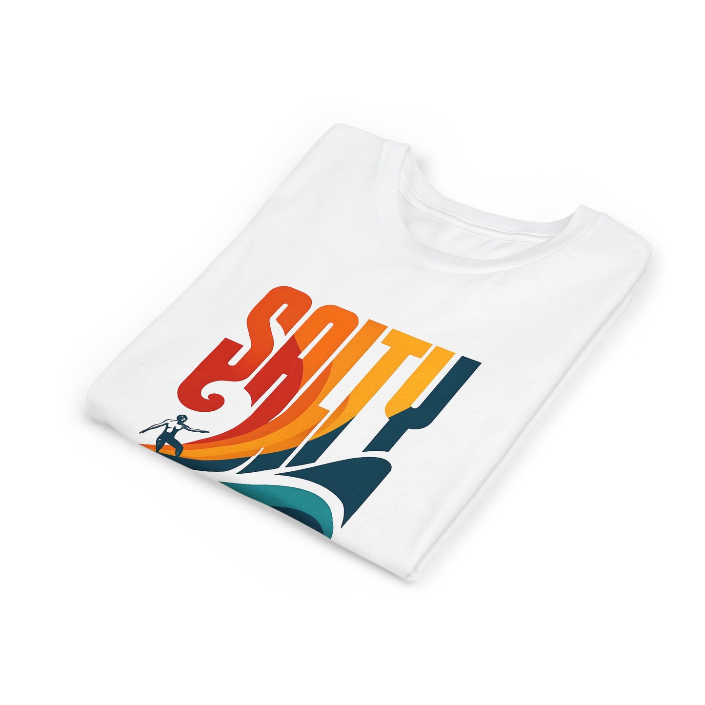 Salty Youth Short Sleeve Tee | Surf Style, Christian Tees, Beach Wear, Summer Fun, Youth Apparel