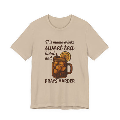 Sweet Tea Mama Tee - Unisex Jersey Short Sleeve T-Shirt, Sweet Tea Lovers Gift, Summer Vibes, Casual Wear, Family Gatherings