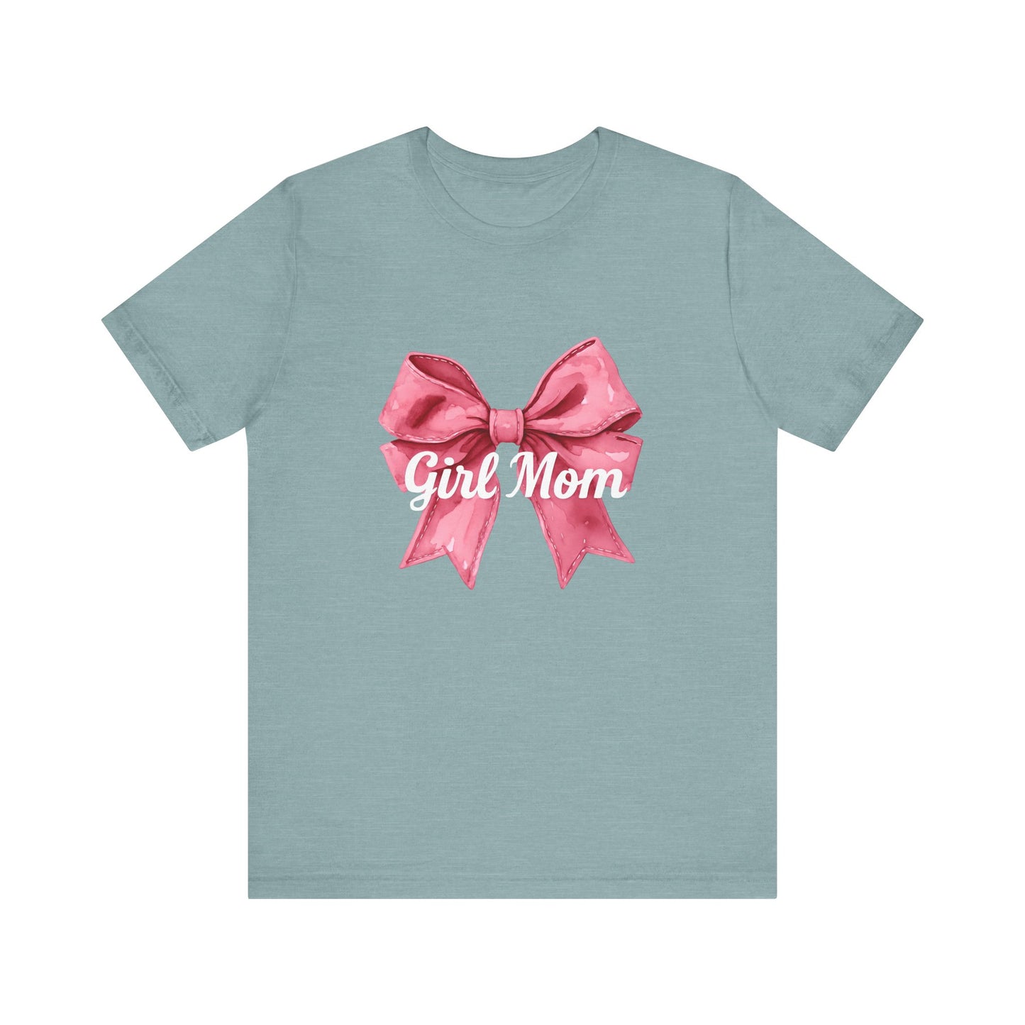 Cute Girl Mom T-Shirt | Unisex Jersey Tee for Moms, Mother's Day Gift, Family Matching Outfits, Birthday Present, Gift for Her
