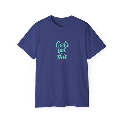 God's Got This Inspirational Tee, Motivational T-Shirt, Faith-Based Apparel, Everyday Casual Wear, Gift for Encouragement