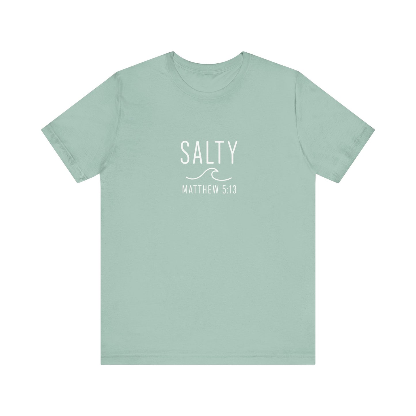 Salty Faith Tee | Unisex Jersey Short Sleeve Shirt, Inspirational Christian Apparel, Bible Verse Gift, Casual Summer Top, Faith-Based [...]