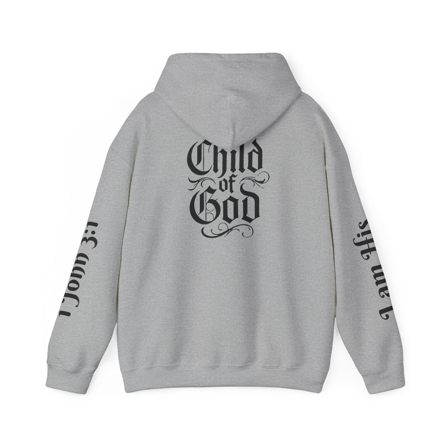 Child of God Hoodie | Unisex Heavy Blend Hooded Sweatshirt for Faith, Spirituality, Gifts, Church, Everyday Wear