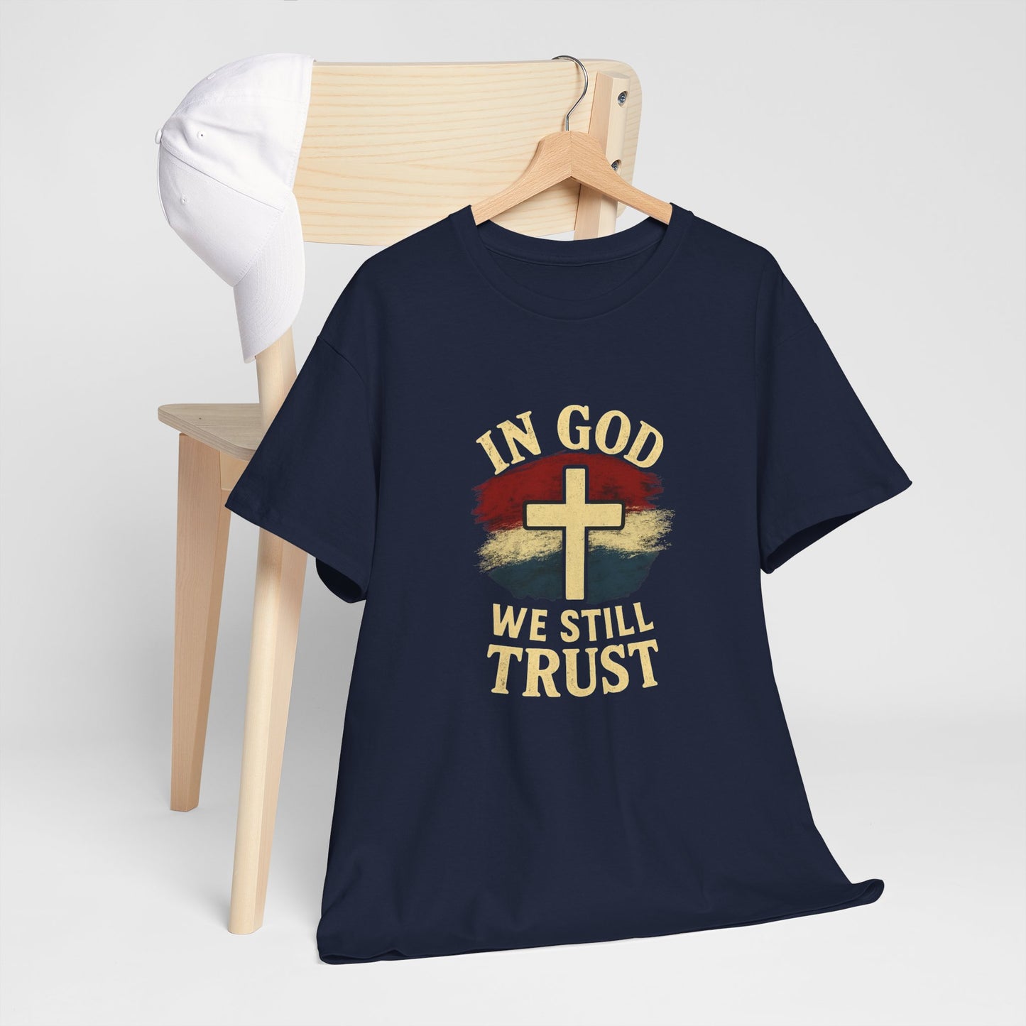 Unisex Heavy Cotton Tee - Faith Inspired T-Shirt, Christian Apparel, Inspirational Gift, Casual Wear, Everyday Use