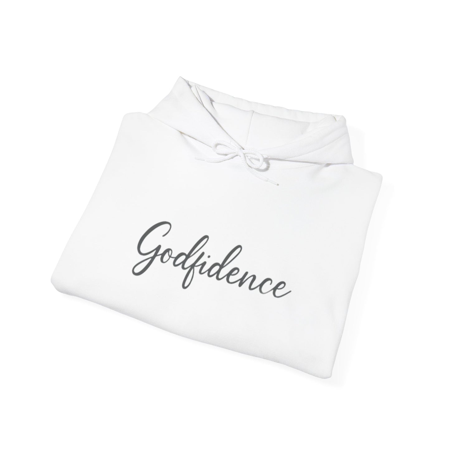 Godfidence Sweatshirt, Cozy Unisex Hoodie, Inspirational Layering Piece, Perfect Gift for Friends, Casual Fashionwear