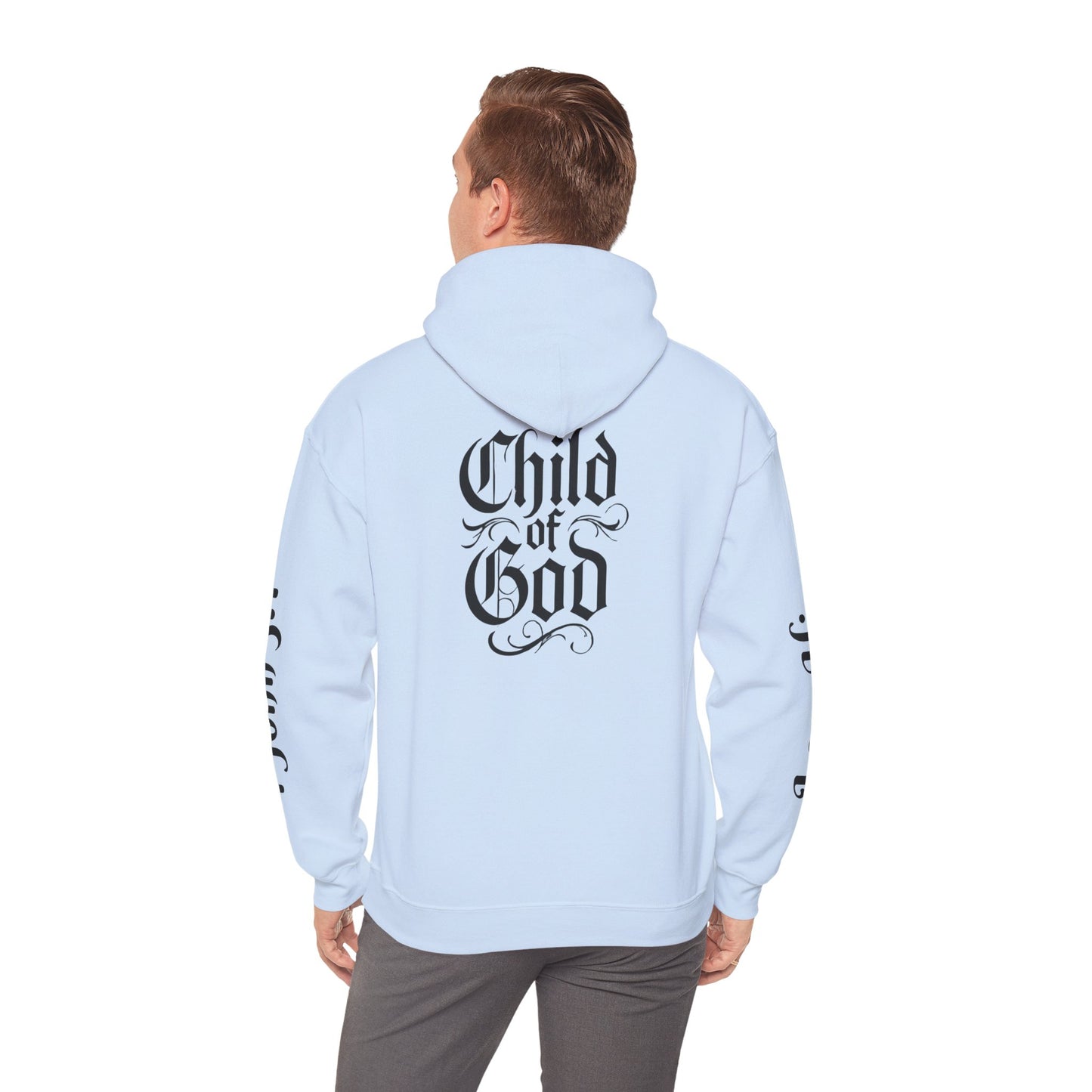 Child of God Hoodie | Unisex Heavy Blend Hooded Sweatshirt for Faith, Spirituality, Gifts, Church, Everyday Wear
