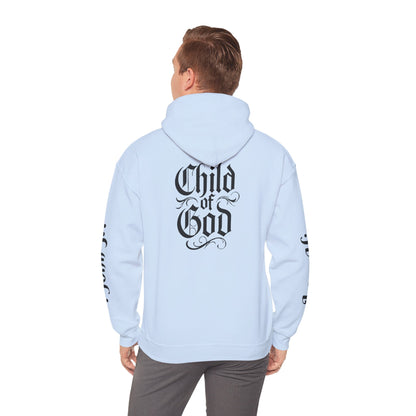 Child of God Hoodie | Unisex Heavy Blend Hooded Sweatshirt for Faith, Spirituality, Gifts, Church, Everyday Wear