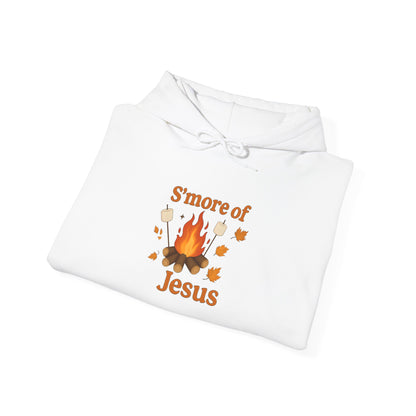 Cozy Christian Hoodie, S'more of Jesus Sweatshirt, Perfect for Bonfires, Faith-Based Gift, Unisex Comfort Apparel