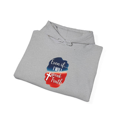 Inspirational Unisex Hoodie - Spread Truth Design, Cozy Sweatshirt for Everyday Wear, Faith-Based Gift, Motivational Apparel