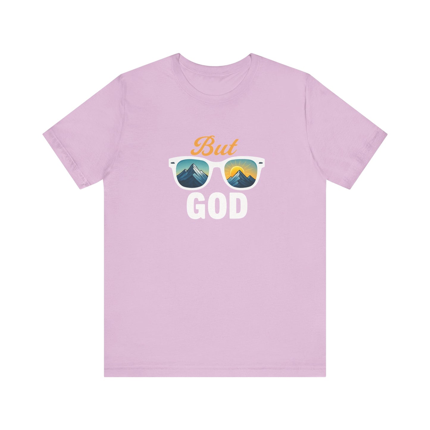 But God Graphic Tee, Unisex Inspirational Shirt, Summer Adventure T-Shirt, Faith-Based Apparel, Casual Spiritual Gift