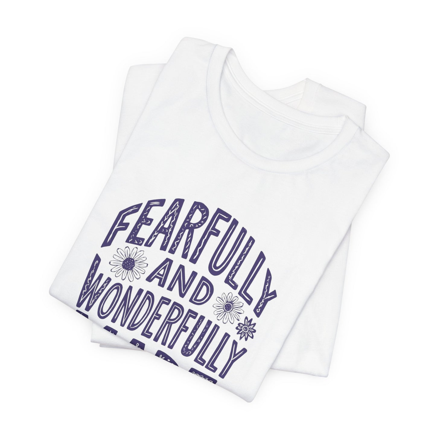 Fearfully and Wonderfully Made T-Shirt | Unisex Inspirational Tee, Faith-Based Apparel, Gift for Encouragement, Everyday Wear, [...]