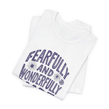 Fearfully and Wonderfully Made T-Shirt | Unisex Inspirational Tee, Faith-Based Apparel, Gift for Encouragement, Everyday Wear, [...]