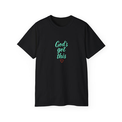 God's Got This Inspirational Tee, Motivational T-Shirt, Faith-Based Apparel, Everyday Casual Wear, Gift for Encouragement