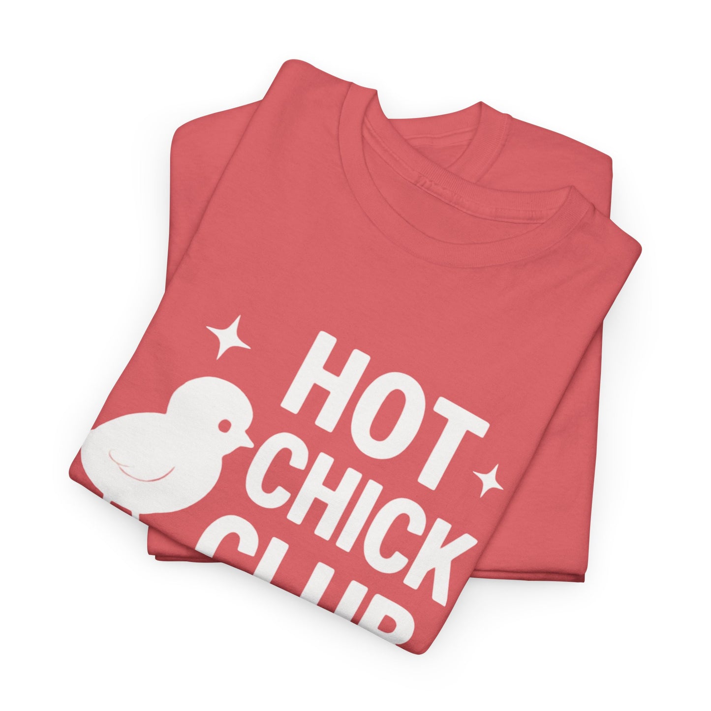 Hot Chick Club Unisex Heavy Cotton Tee, Fun Graphic T-Shirt for Trendy Women, Cute Casualwear, Perfect Gift for Chick Friends, Summer [...]