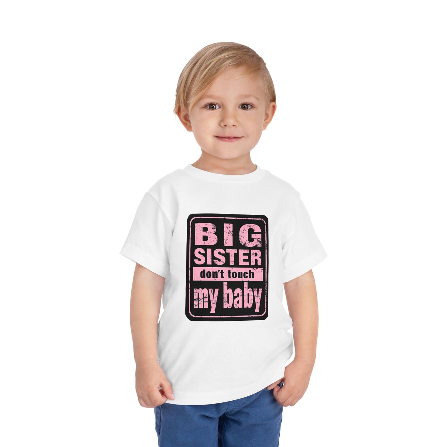 Big Sister Toddler Tee - Cute Kids Shirt, Baby Shower Gift, Sibling Announcement, Birthday Gift, Family Reunion Outfit