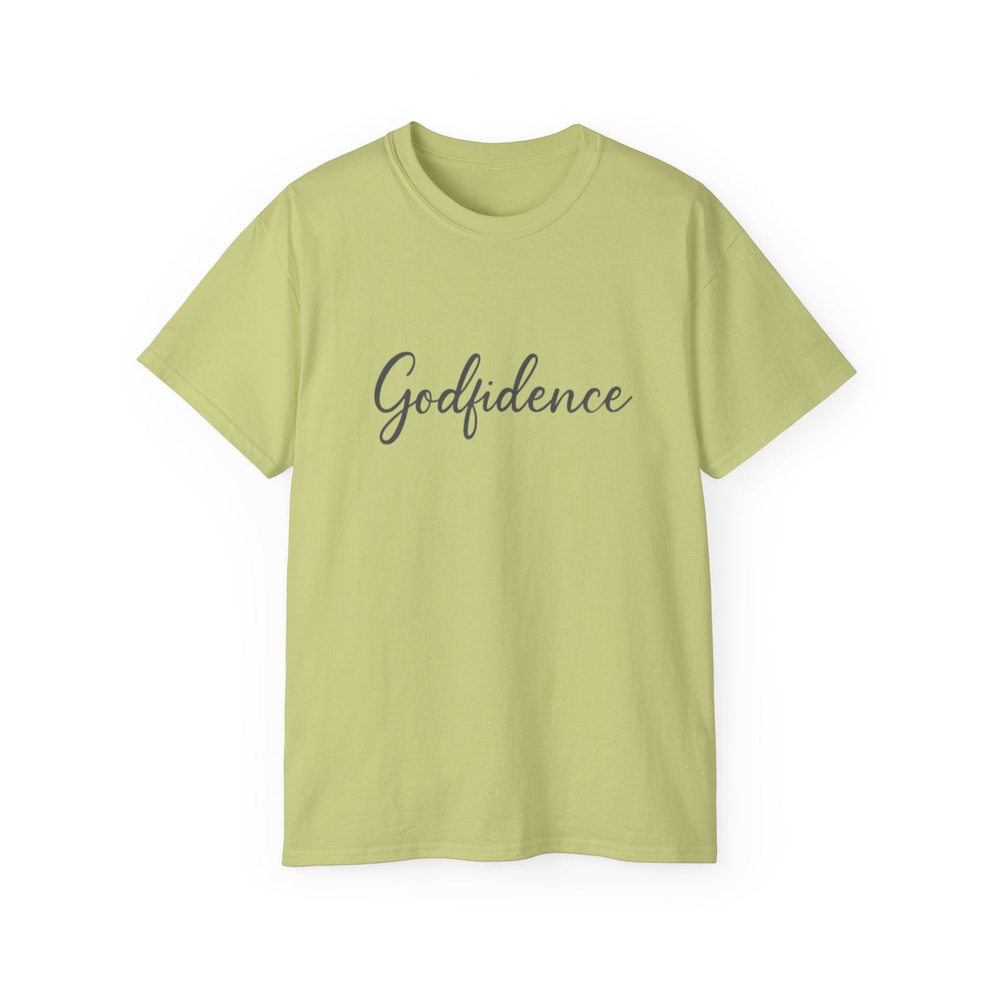 Godfidence Unisex Ultra Cotton Tee - Inspirational T-Shirt, Motivational Gift, Faith Apparel, Spiritual Wear, Casual Top