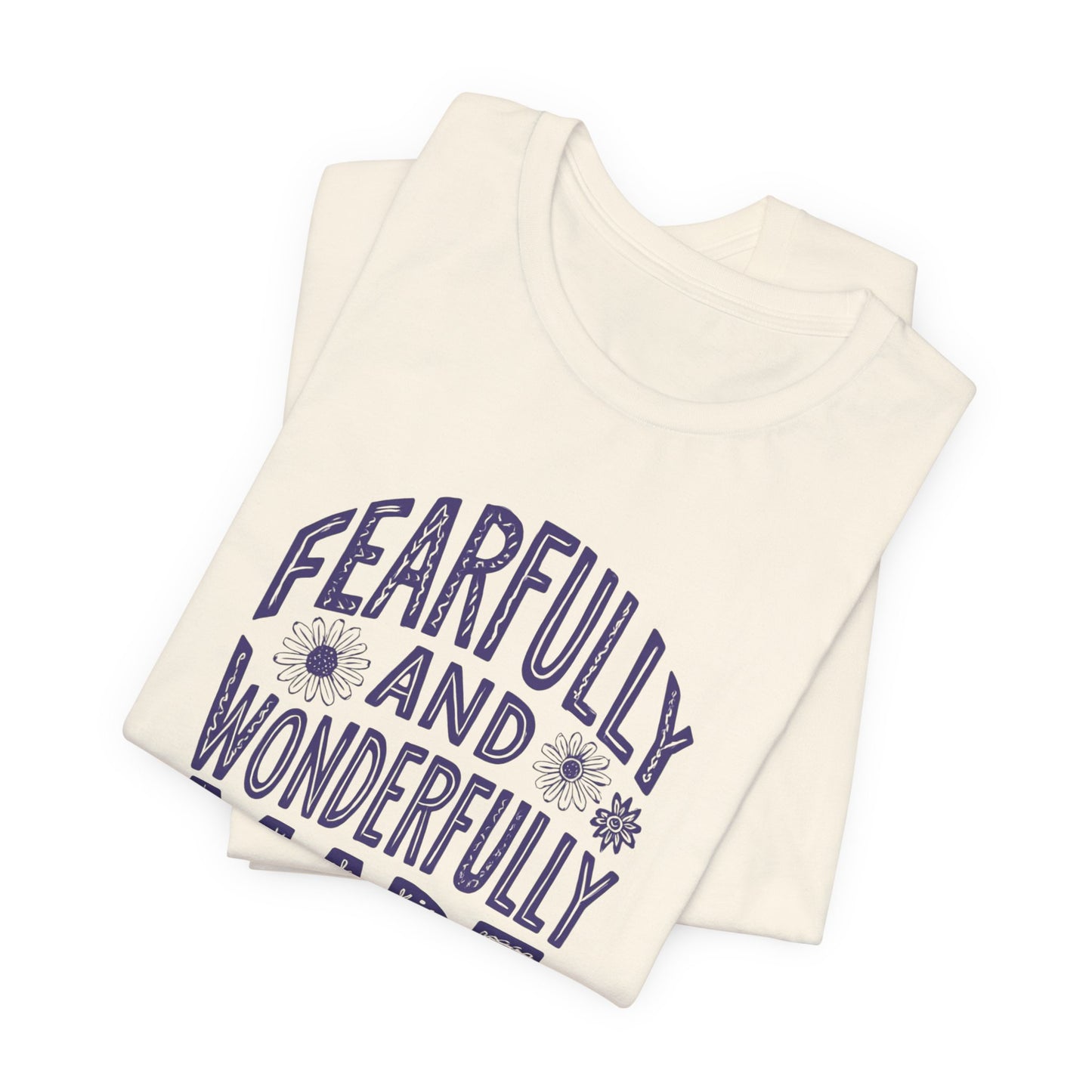 Fearfully and Wonderfully Made T-Shirt | Unisex Inspirational Tee, Faith-Based Apparel, Gift for Encouragement, Everyday Wear, [...]