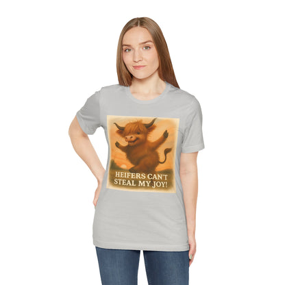 Joyful Heifer Unisex Tee - Perfect for Cow Lovers, Farm Life, Everyday Wear, Gifts, and Celebrations!