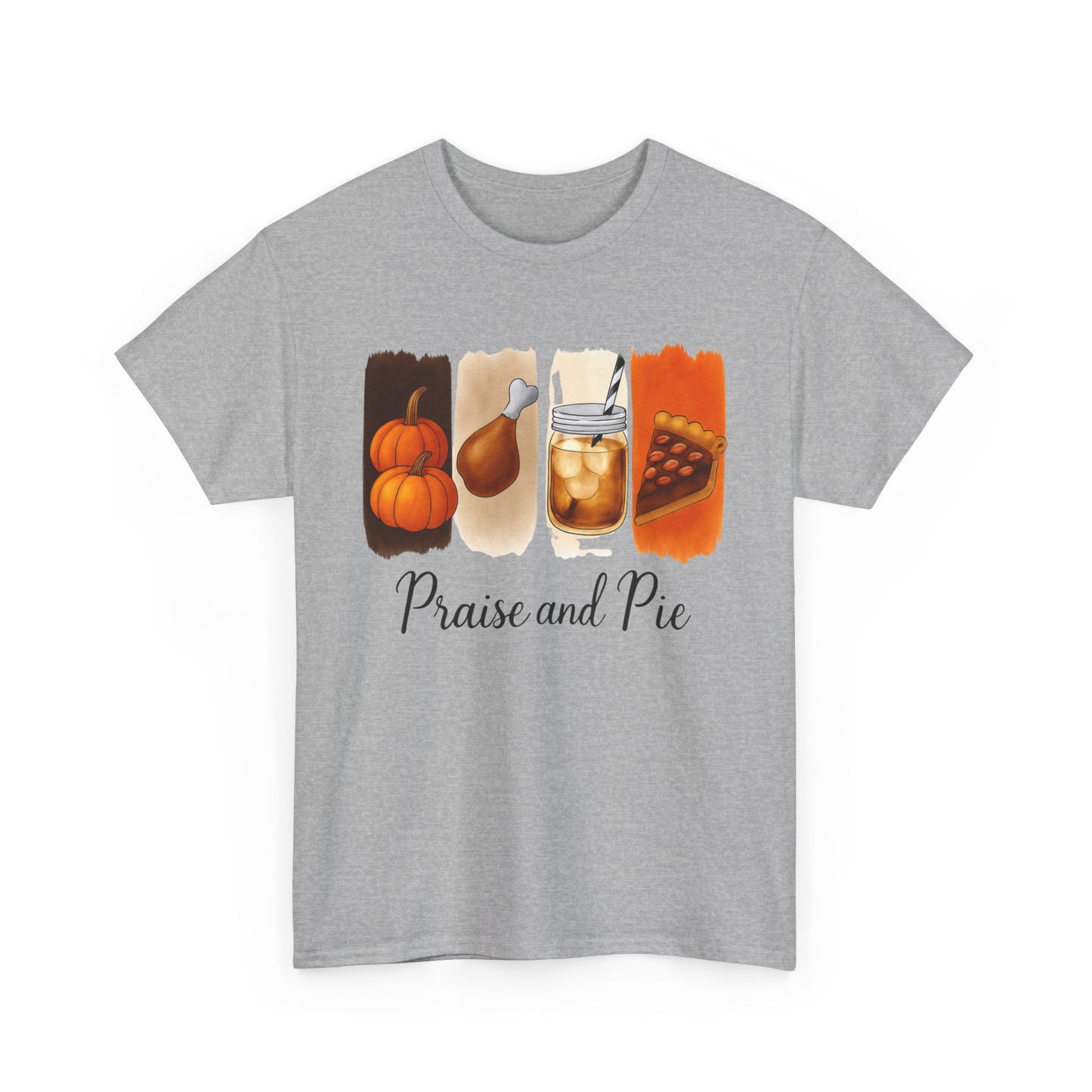 Thanksgiving Vibes Tee, Unisex Heavy Cotton Tee, Fall T-Shirt, Family Gathering Shirt, Seasonal Apparel, Casual Outfit