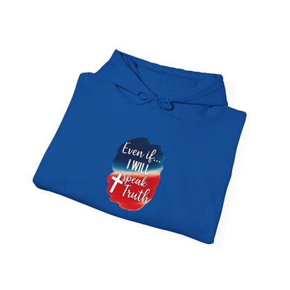 Inspirational Unisex Hoodie - Spread Truth Design, Cozy Sweatshirt for Everyday Wear, Faith-Based Gift, Motivational Apparel
