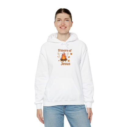 Cozy Christian Hoodie, S'more of Jesus Sweatshirt, Perfect for Bonfires, Faith-Based Gift, Unisex Comfort Apparel