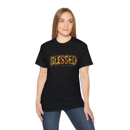 Blessed Unisex Ultra Cotton Tee - Casual T-Shirt for Faith, Inspirational Gift, Daily Wear, Christian Apparel, Spiritual Motivation