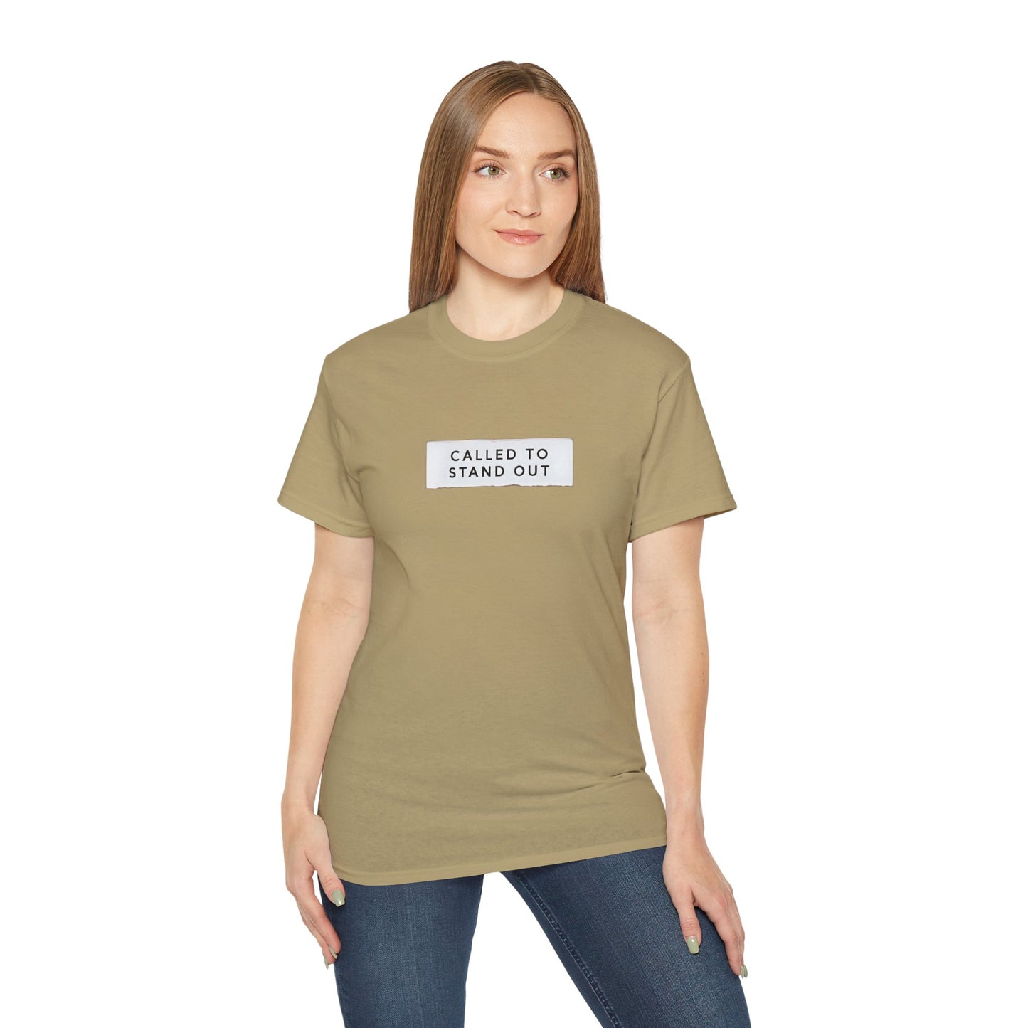 Unisex Motivational Quote Tee: Called to Stand Out - Casual Gift, Trendy Apparel, Everyday Wear, Inspirational T-Shirt, Self-Expression Top