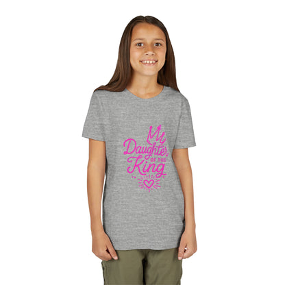Daughter of the King Youth Tee, Faith Inspired T-Shirt, Christian Apparel for Kids, Birthday Gift, Scripture Tee, Encouraging Youth Shirt