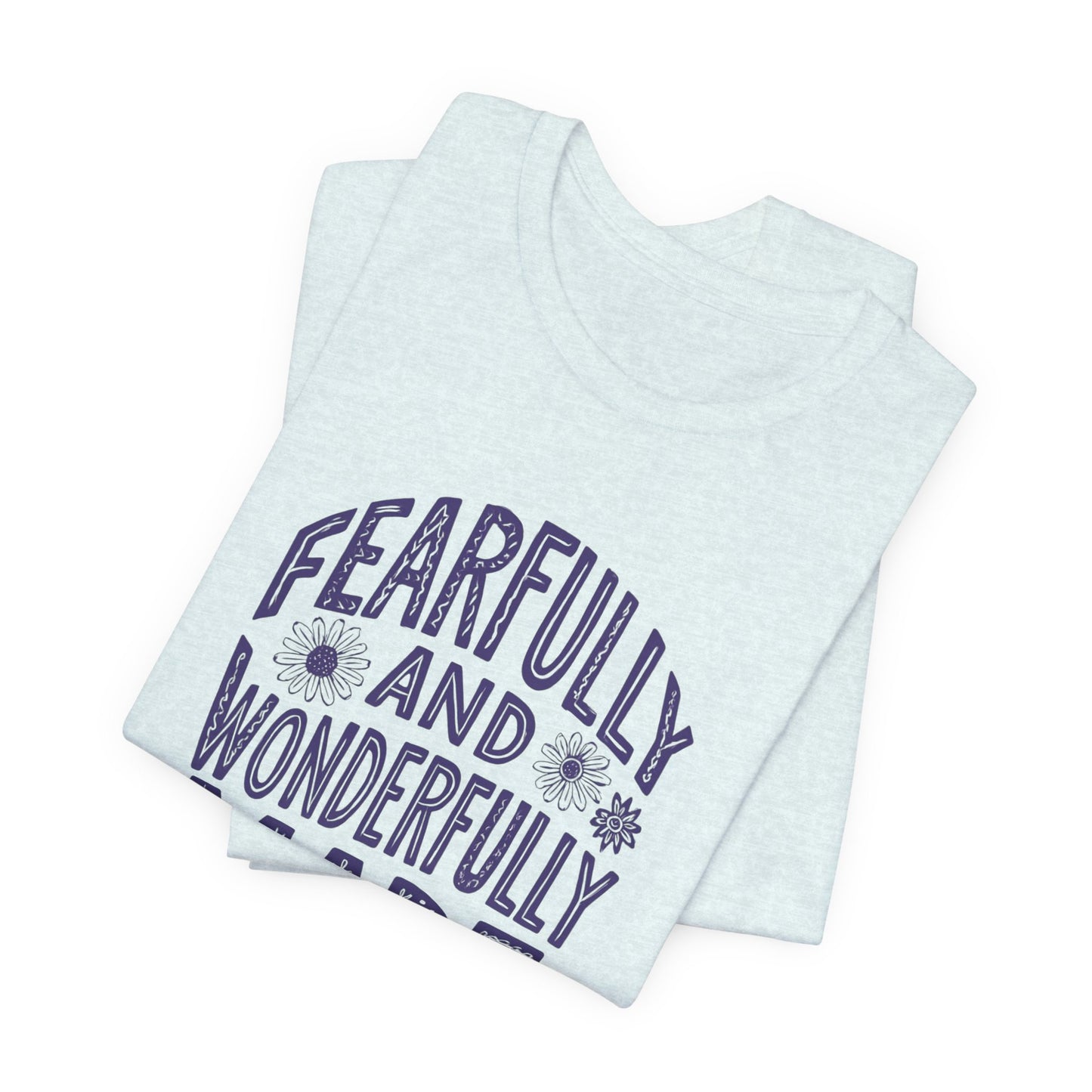 Fearfully and Wonderfully Made T-Shirt | Unisex Inspirational Tee, Faith-Based Apparel, Gift for Encouragement, Everyday Wear, [...]