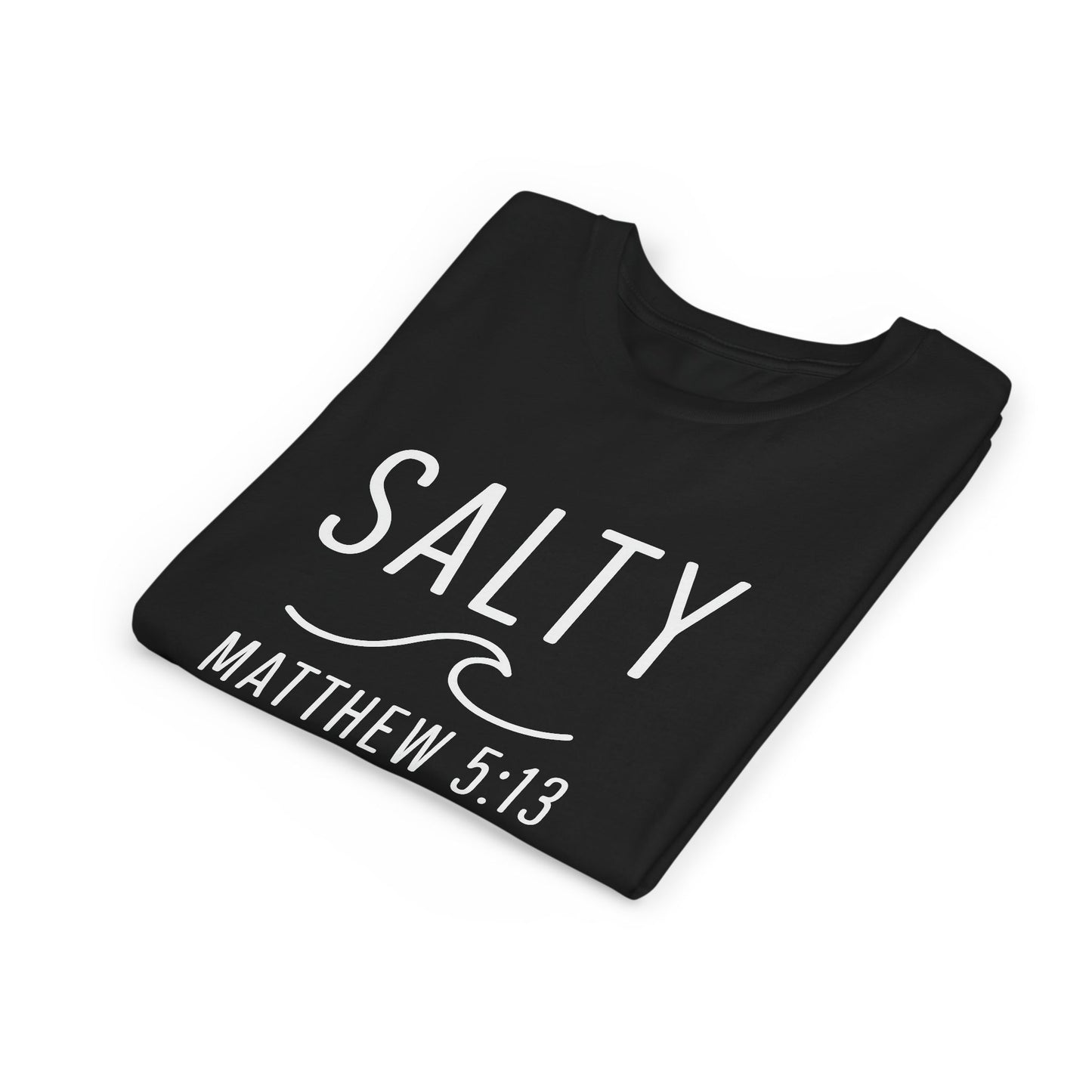 Salty Youth Tee - Spiritual, Fun, Summer Vibe, Perfect for Beach Days, Gifts, and Faith Celebrations