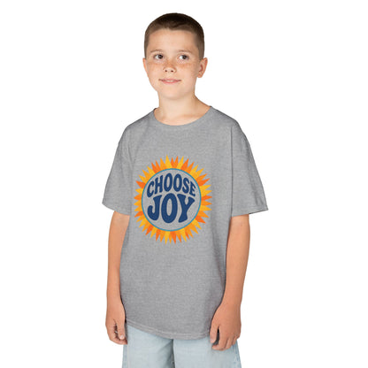 Kids Choose Joy Tee - Fun Cotton Kids T-Shirt, Positive Vibes, Birthday Gift, Youth Apparel, Everyday Wear, Summer Style