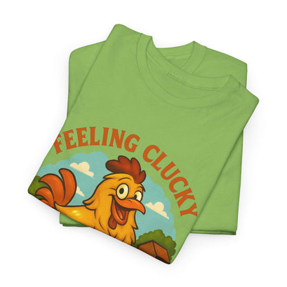 Feeling Clucky Tee, Cute Chicken Graphic Shirt, Funny Farm Animal T-Shirt, Gifts for Chicken Lovers, Casual Humor Apparel, Spring [...]