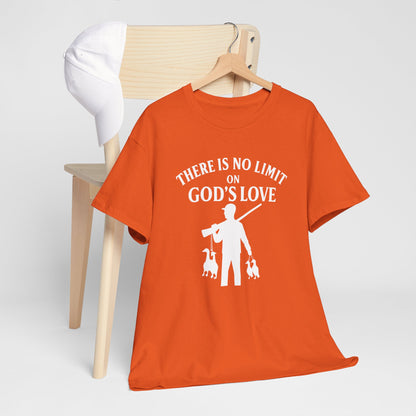 Unisex Heavy Cotton Tee with Inspirational Design - Perfect for Faith, Love, Spirituality, Casual Wear, Gifts