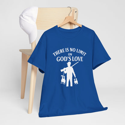Unisex Heavy Cotton Tee with Inspirational Design - Perfect for Faith, Love, Spirituality, Casual Wear, Gifts