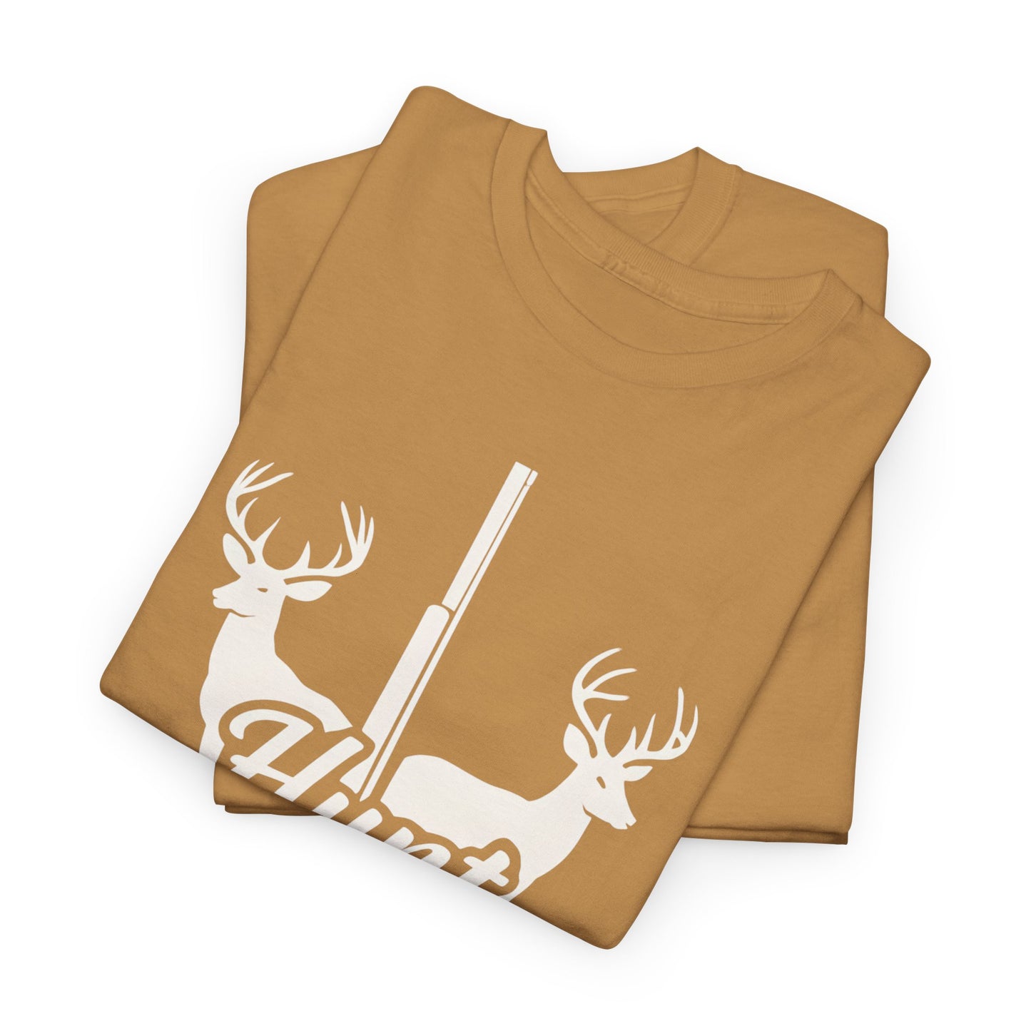 Unisex Heavy Cotton Tee - Hunt Design, Perfect for Outdoors Lovers, Hunting Season, Casual Wear, Gift for Hunters