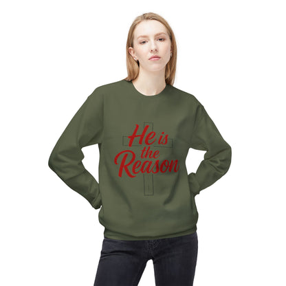 He Is the Reason Sweatshirt — Christian Easter Crewneck