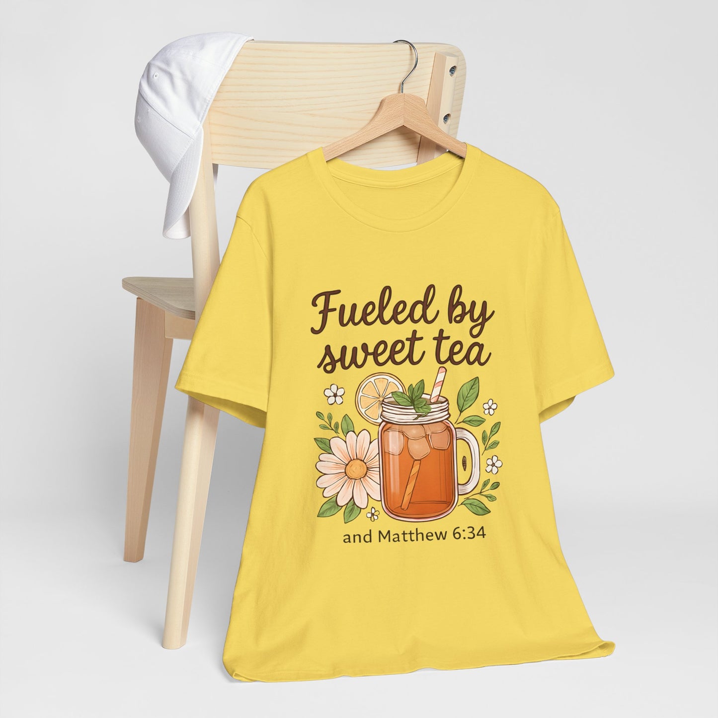 Sweet Tea Inspired Unisex Tee | Perfect for Summer Gatherings, Gifts for Tea Lovers, Relaxed Style, Casual Wear, Bible Verse Shirt