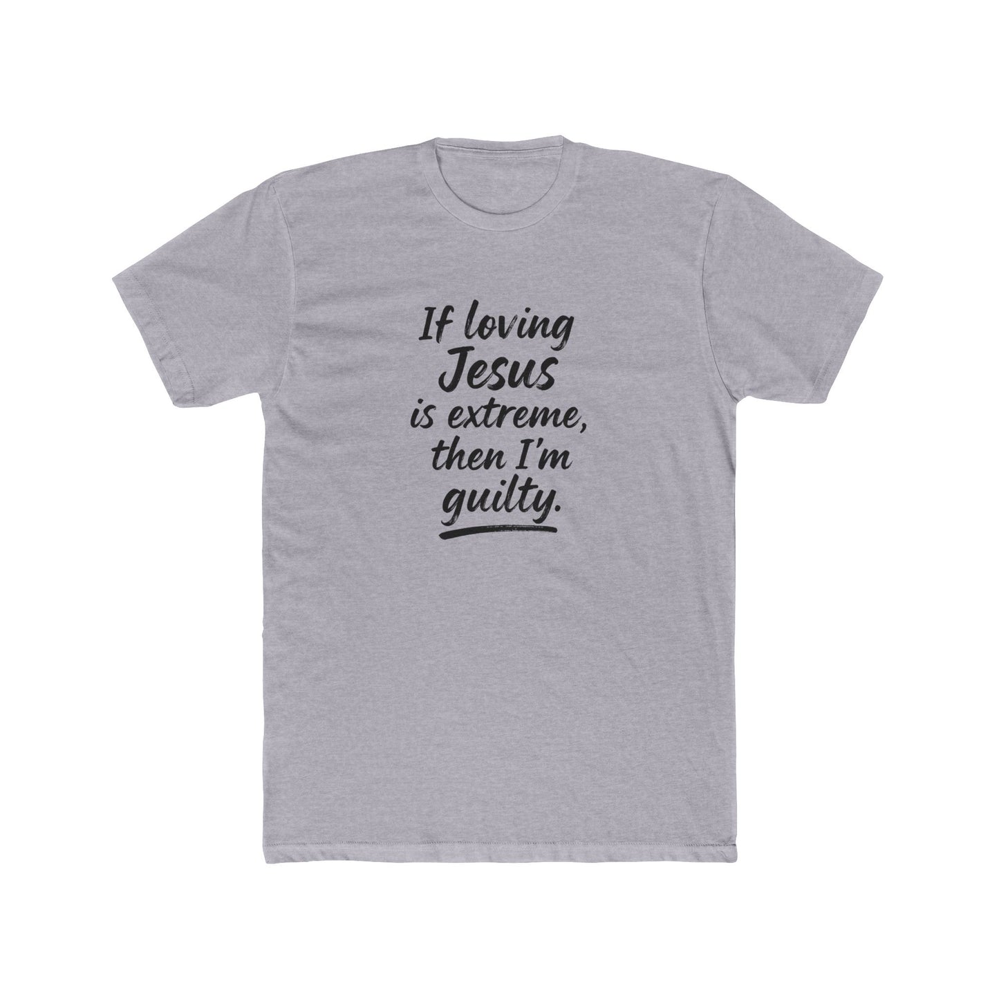 Faith-Inspired Unisex Cotton Tee, Christian Apparel, Inspirational Shirt, Gift for Believers, Bible Verse Tee, Casual Wear