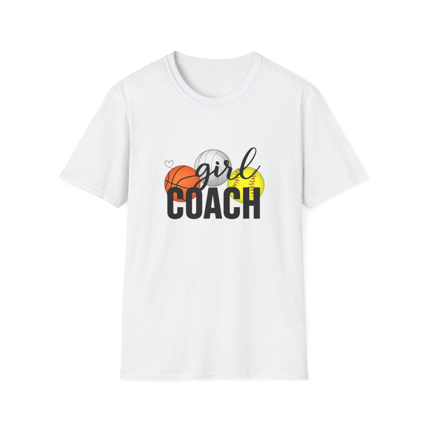 Empowering 'Girl Coach' Unisex T-Shirt | Sports Apparel for Coaches, Gifts for Athletes, Motivational Tees, Fun Team Gear, [...]
