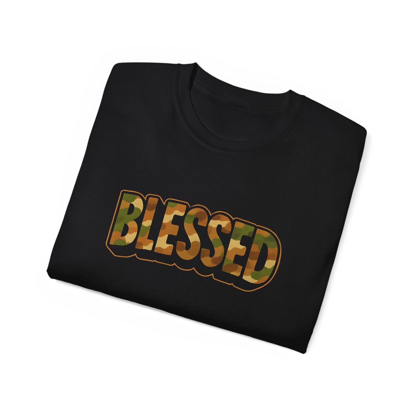Blessed Unisex Ultra Cotton Tee - Casual T-Shirt for Faith, Inspirational Gift, Daily Wear, Christian Apparel, Spiritual Motivation