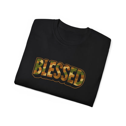 Blessed Unisex Ultra Cotton Tee - Casual T-Shirt for Faith, Inspirational Gift, Daily Wear, Christian Apparel, Spiritual Motivation