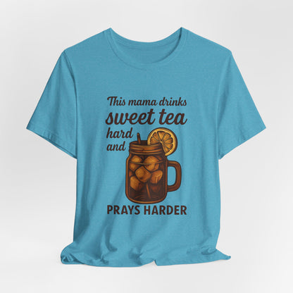 Sweet Tea Mama Tee - Unisex Jersey Short Sleeve T-Shirt, Sweet Tea Lovers Gift, Summer Vibes, Casual Wear, Family Gatherings