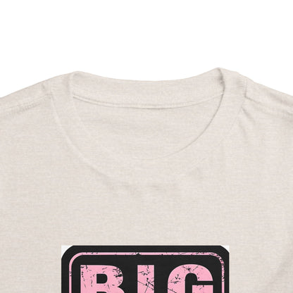 Big Sister Toddler Tee - Cute Kids Shirt, Baby Shower Gift, Sibling Announcement, Birthday Gift, Family Reunion Outfit