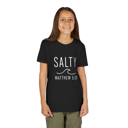 Salty Youth Tee - Spiritual, Fun, Summer Vibe, Perfect for Beach Days, Gifts, and Faith Celebrations