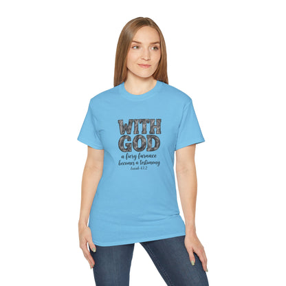 Inspirational Faith Tee, Motivational T-Shirt, Unisex Christian Shirt, Casual Everyday Wear, Gift for Believers, Bible Verse Apparel
