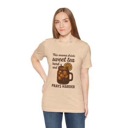 Sweet Tea Mama Tee - Unisex Jersey Short Sleeve T-Shirt, Sweet Tea Lovers Gift, Summer Vibes, Casual Wear, Family Gatherings