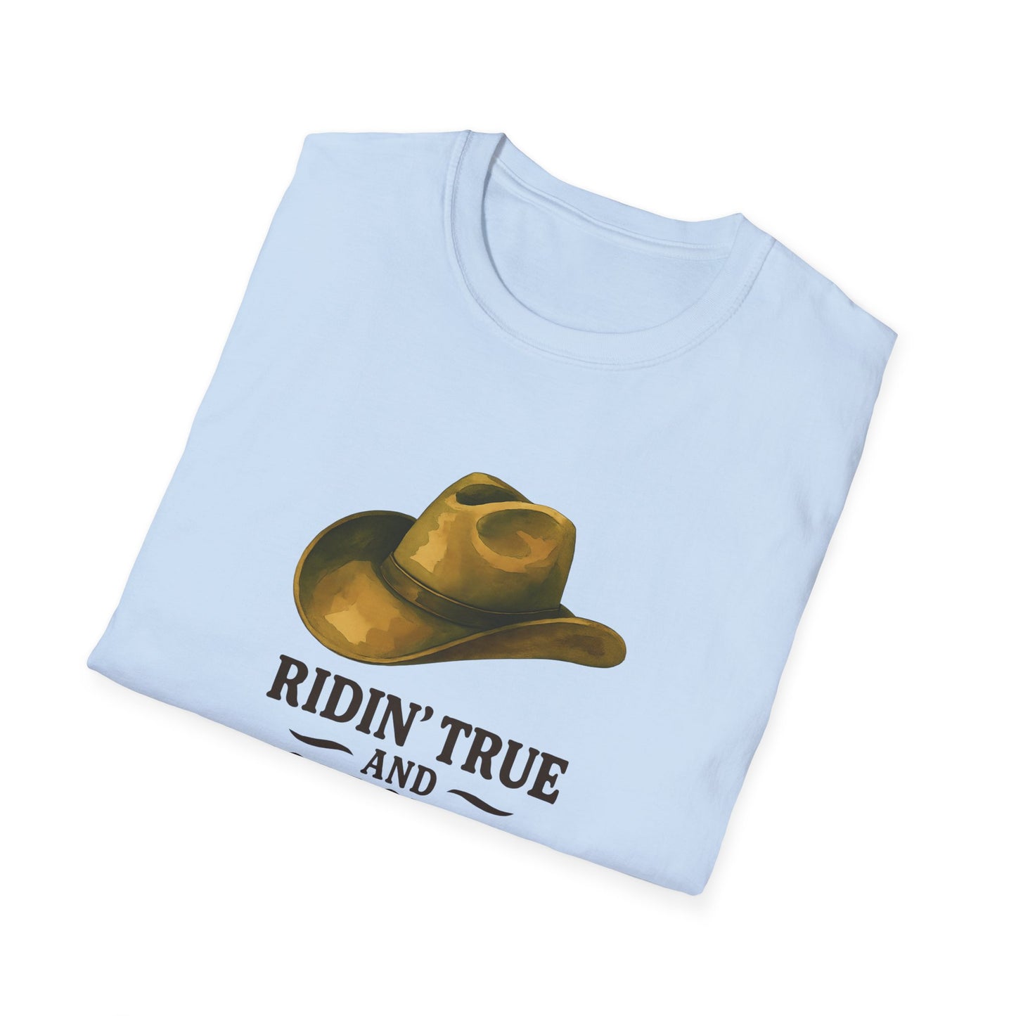 Faith-Inspired Cowboy T-Shirt | Unisex Tee for Country Lovers | Perfect for Casual Outings, Church Events, and Gifts